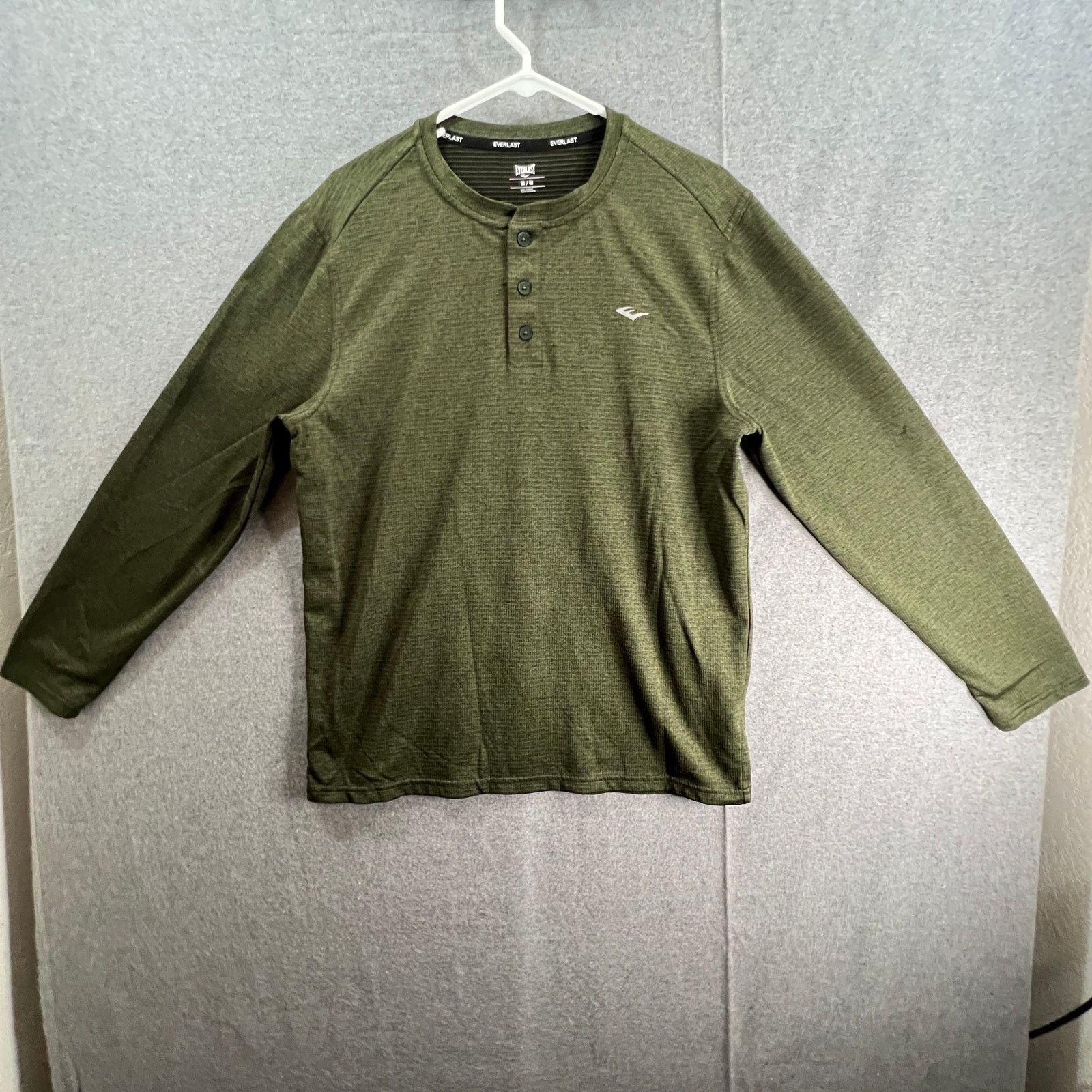 Everlast Everlast Shirt Adult Medium Green Long Sleeve Casual Size US M / EU 48-50 / 2 - 1 Thumbnail