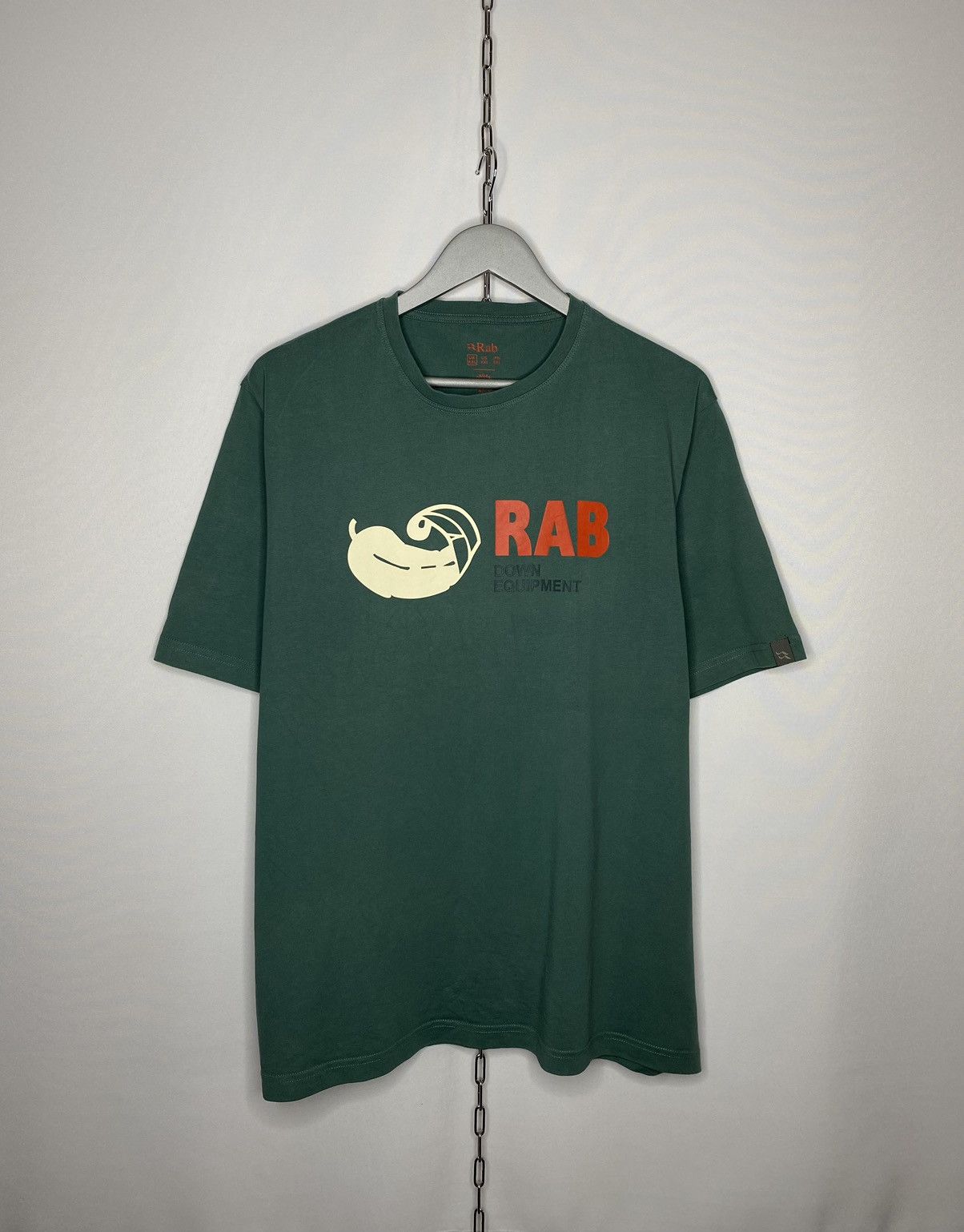 Rab ⛰️RAB Stance Vintage SS Tee T-Shirt Short Sleeve Big Logo⛰️ Size US XXL / EU 58 / 5 - 1 Thumbnail