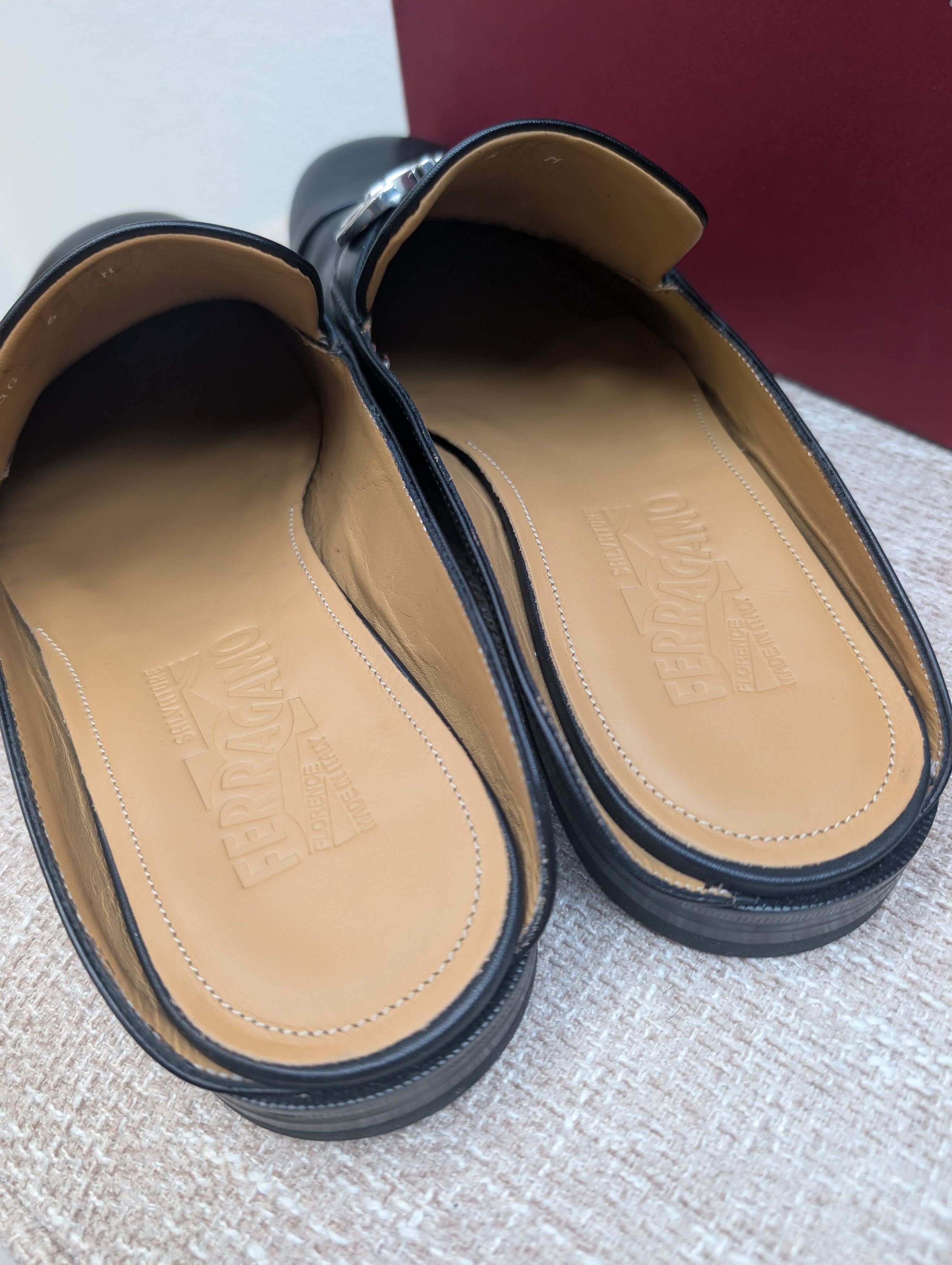 Salvatore Ferragamo Ferragamo GAB mule - Gancini buckle Size US 6 / EU 39 - 7 Thumbnail