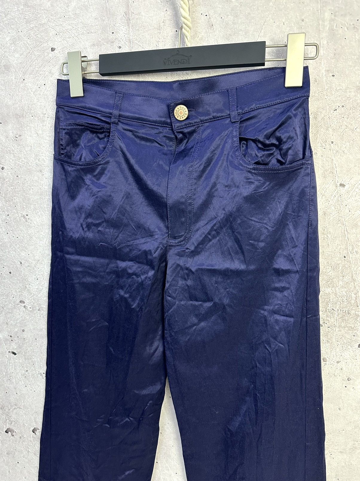 See by Chloe See by Chloe Purple Viscose Cotton Women’s Pants Size 24" / US 00 / IT 34 - 2 Thumbnail