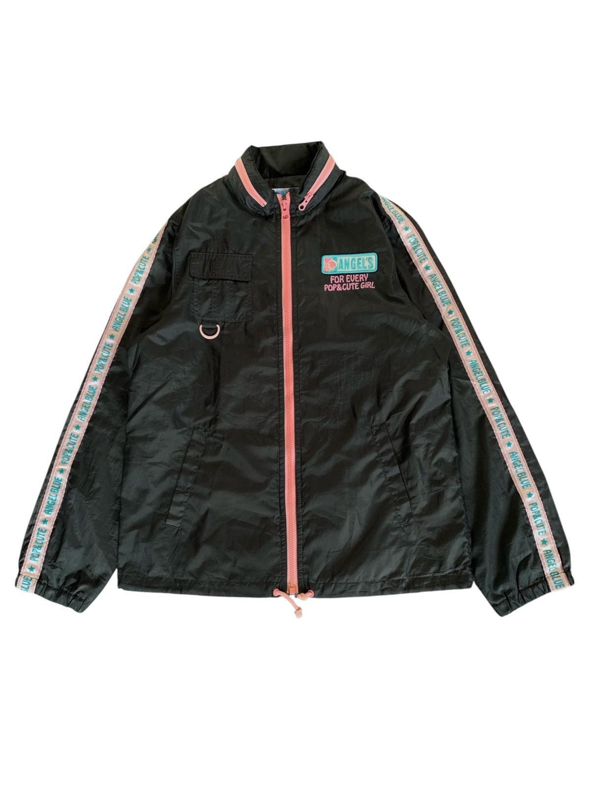 Angel Blue 00s Angel blue pop &cute japanese Y2k trackjacket Size US M / EU 48-50 / 2 - 1 Thumbnail