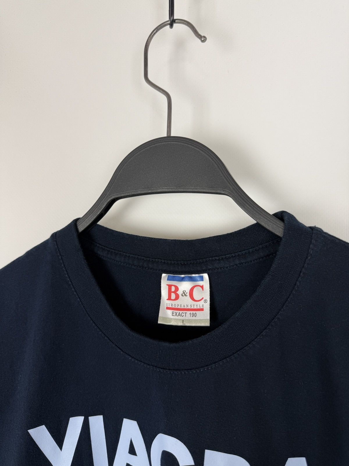 Vintage Y2K Vintage Viagra Is For Pussies Quote Pornstar Tee Size US L / EU 52-54 / 3 - 3 Thumbnail