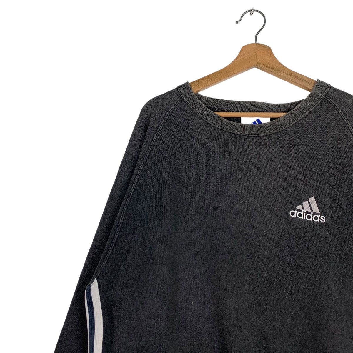Adidas Vintage 90's ADIDAS Big Logo Sweatshirts #0736-C34 Size US M / EU 48-50 / 2 - 6 Thumbnail