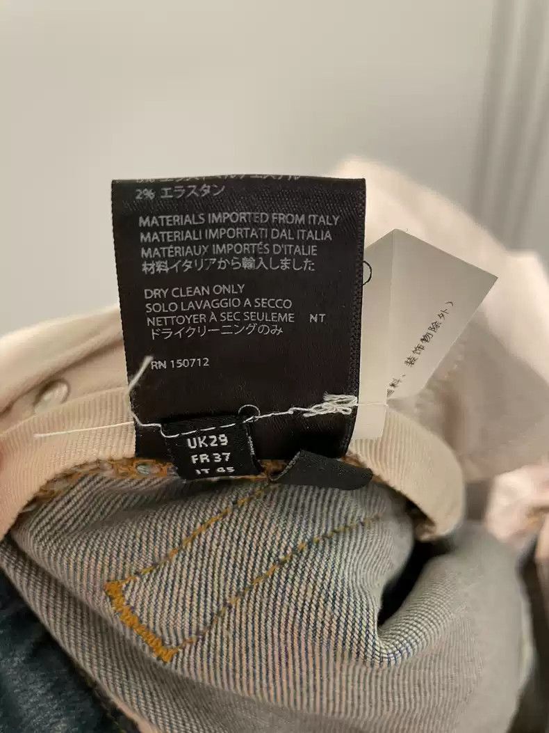 Amiri Amiri ripped jeans in yellow wash-2507 Size US 29 - 6 Thumbnail
