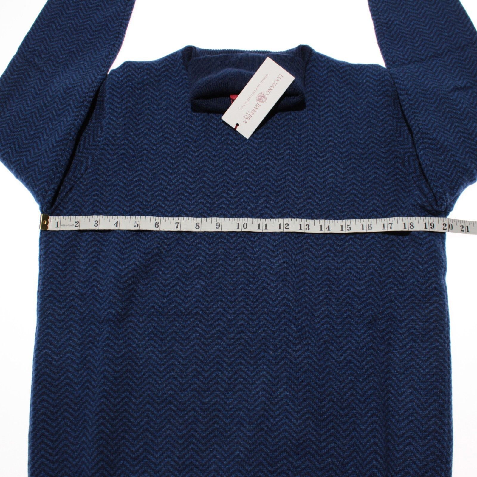Luciano Barbera Luciano Barbera Sweater Size US L in Blue Size US L / EU 52-54 / 3 - 4 Thumbnail