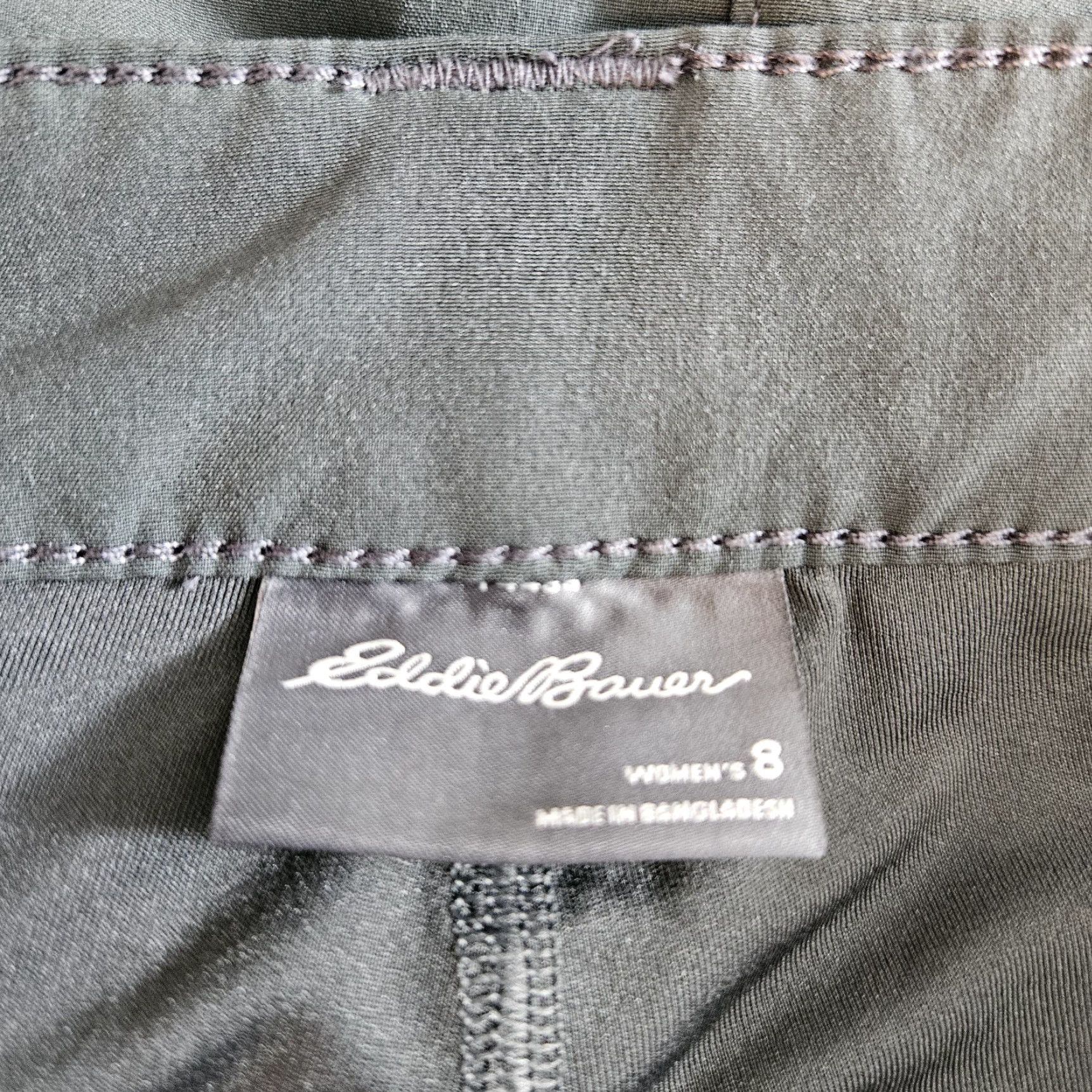 Eddie Bauer Eddie Bauer Womens Skort Sz 8 Gray Pockets Polyester Blend Skort Athletic Outdoor Activewear Shorts with Pockets Womens 8 Gray Size ONE SIZE - 4 Thumbnail