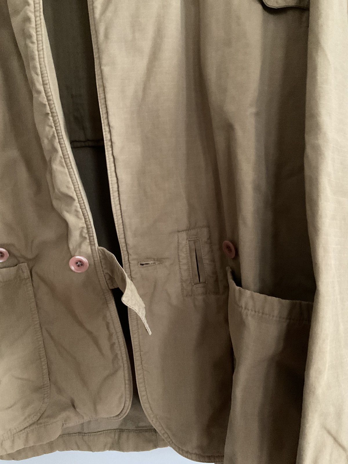 Marithe + Francois Girbaud Vintage Marithe Francois Girbaud Khaki Jacket M (oversized) Size US M / EU 48-50 / 2 - 3 Thumbnail