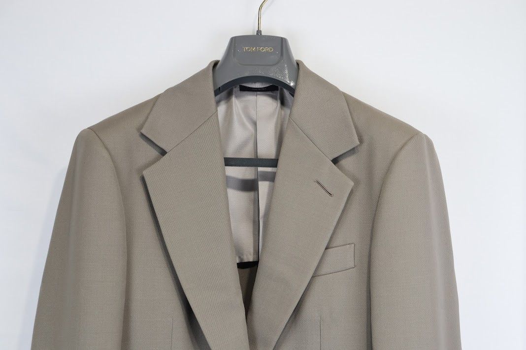 Tom Ford o1rshd1 Blazer Jacket in Light Brown Size US S / EU 44-46 / 1 - 2 Thumbnail