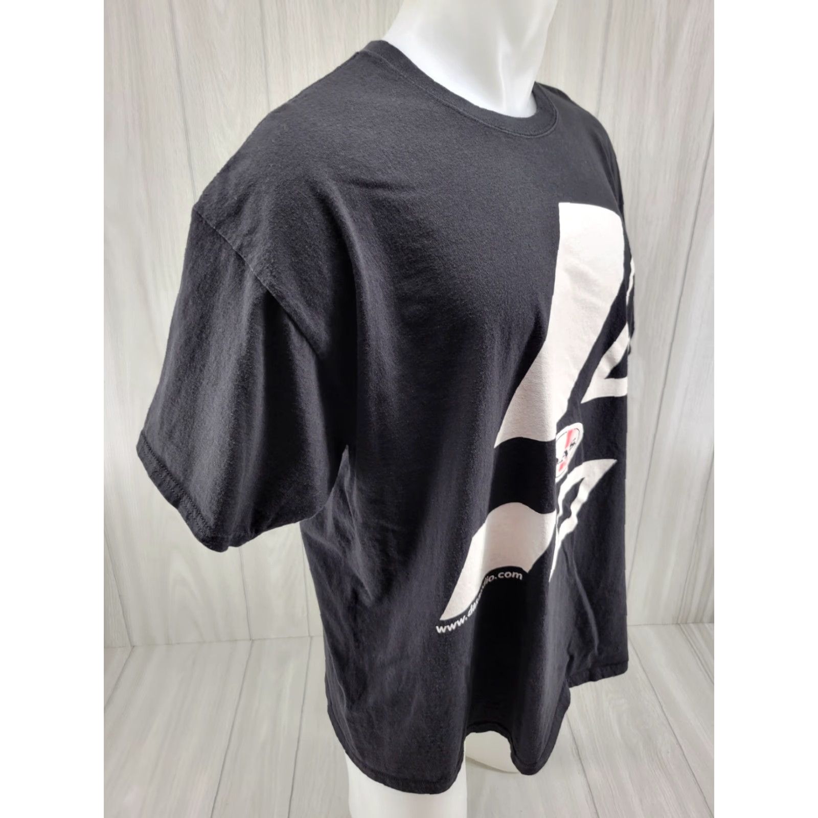 Vintage DAS Shirt Mens 2XL Black Audio Sound Hip Hop T-Shirt Crew Neck Short Sleeve Cotton Jersey Size US XXL / EU 58 / 5 - 6 Thumbnail