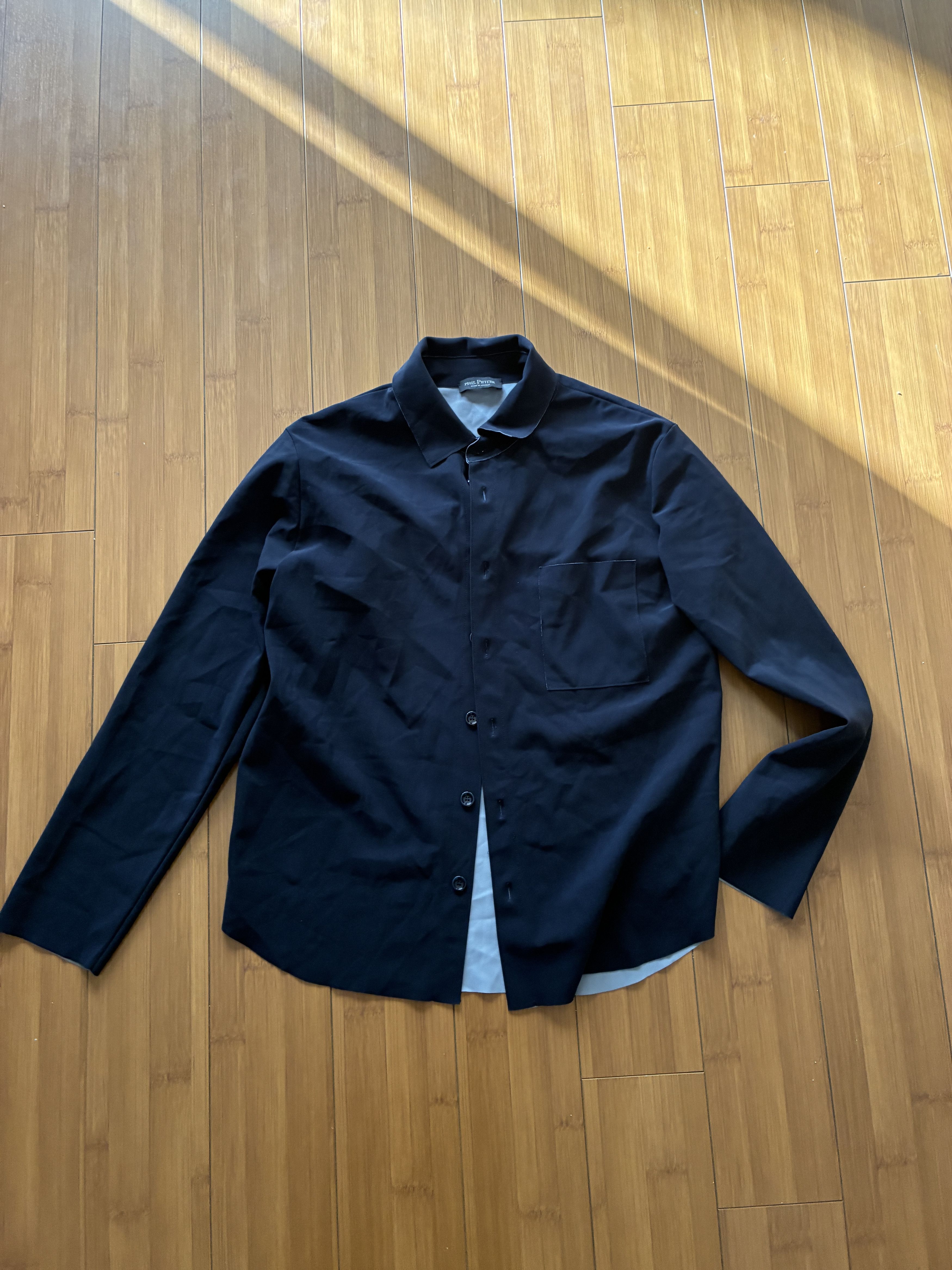 Other Phil Petter Dress Shirt Black Size 35 Small Size US S / EU 44-46 / 1 - 1 Thumbnail