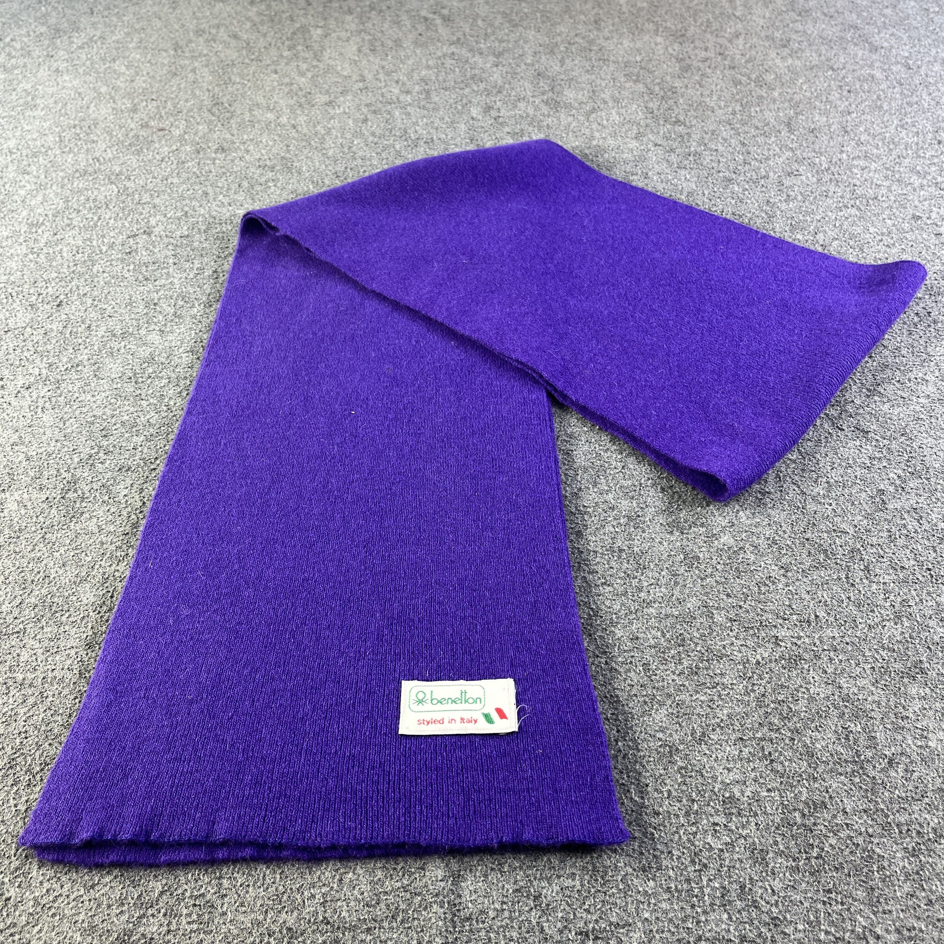 United Colors Of Benetton United Colors Of Benetton Scarf / Muffler / Neckwear T1130 Size ONE SIZE - 3 Thumbnail