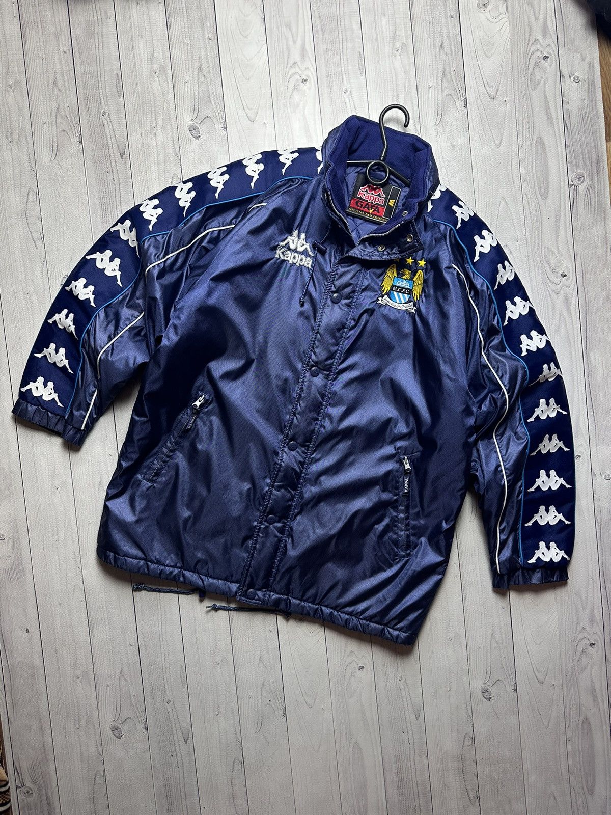 Kappa Vintage kappa Manchester city jacket size M rare big logo Size US M / EU 48-50 / 2 - 1 Thumbnail