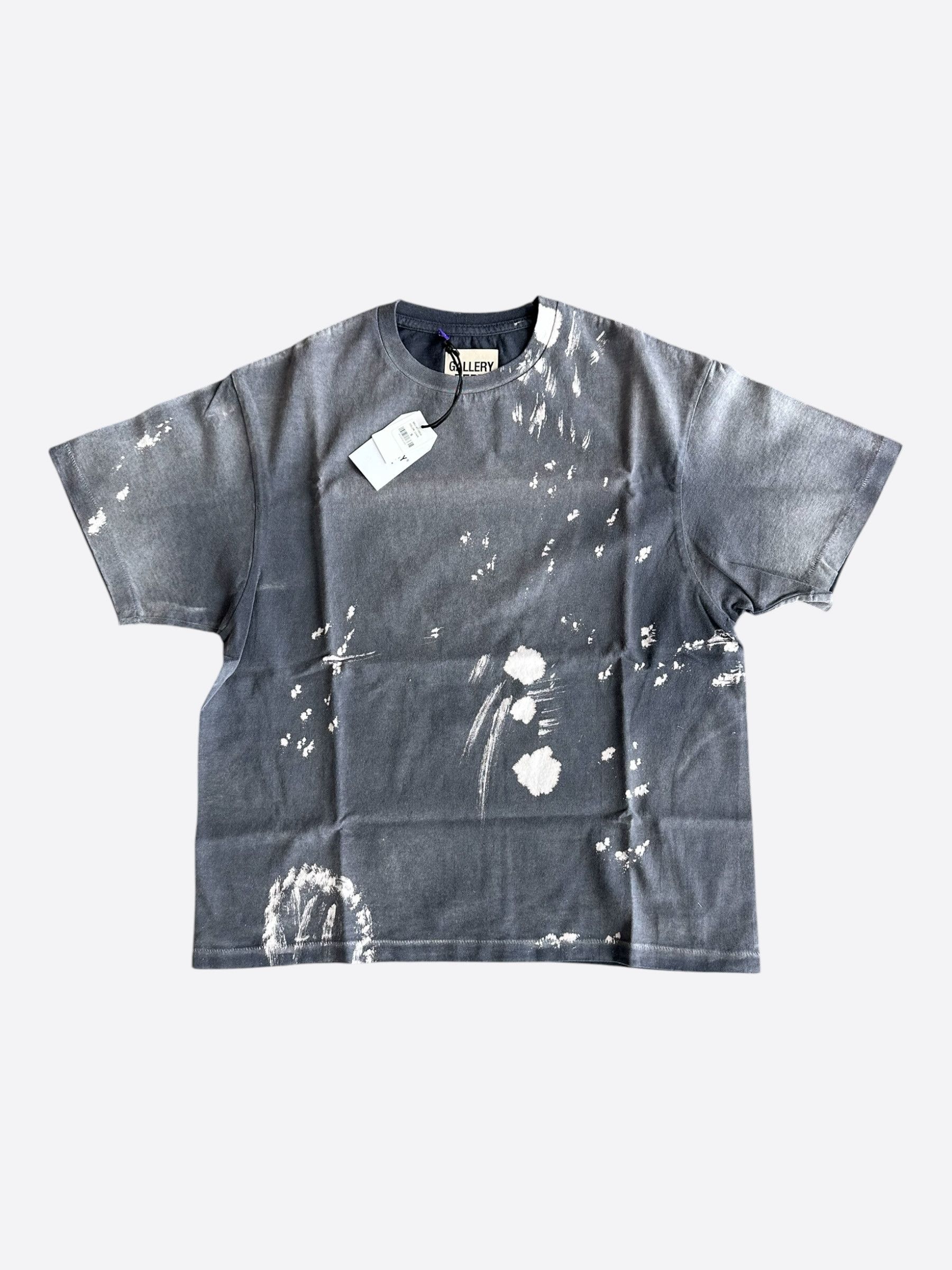Gallery Dept. Gallery Dept Faded Black Paint Splatter T-Shirt Size US L / EU 52-54 / 3 - 1 Thumbnail