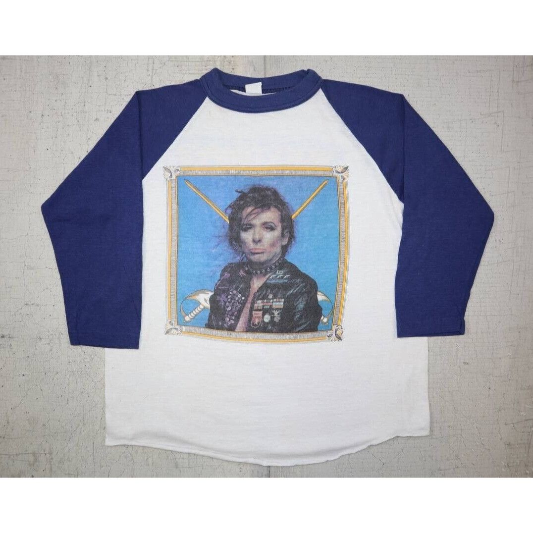 Vintage Vintage 80s Alice Cooper Special Forces Tour Concert Raglan Size US M / EU 48-50 / 2 - 3 Thumbnail