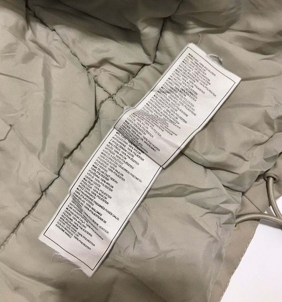 Nike Vintage 00s Nike Winter Padded Jacket Men's XL Beige Size US XL / EU 56 / 4 - 12 Thumbnail