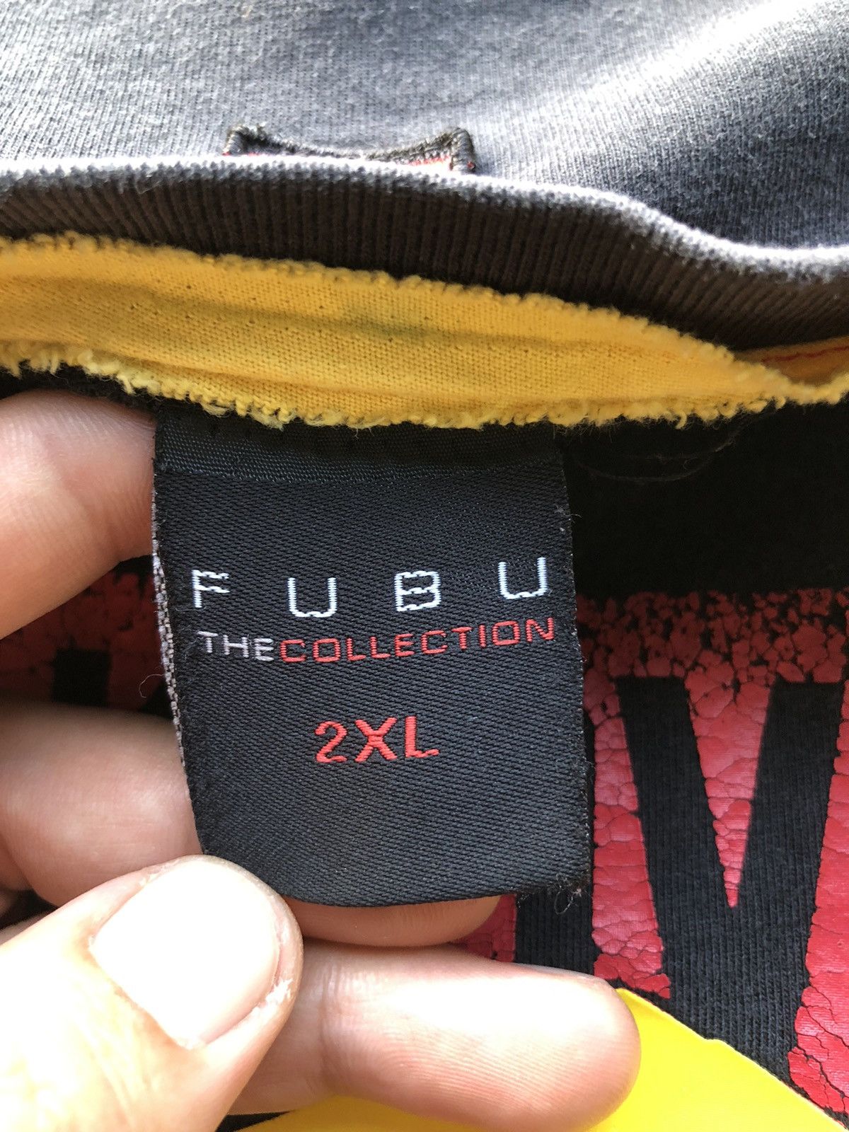 Fubu Vintage Fubu Streetwear Distressed Shirt Tee Size US XXL / EU 58 / 5 - 11 Thumbnail