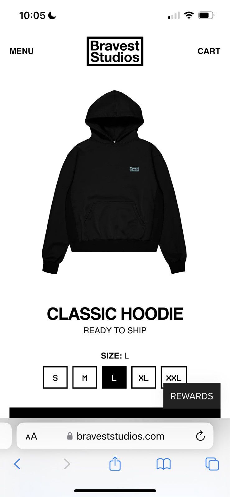 Bravest Studios Bravest Studios Classic Hoodie Size US M / EU 48-50 / 2 - 3 Thumbnail