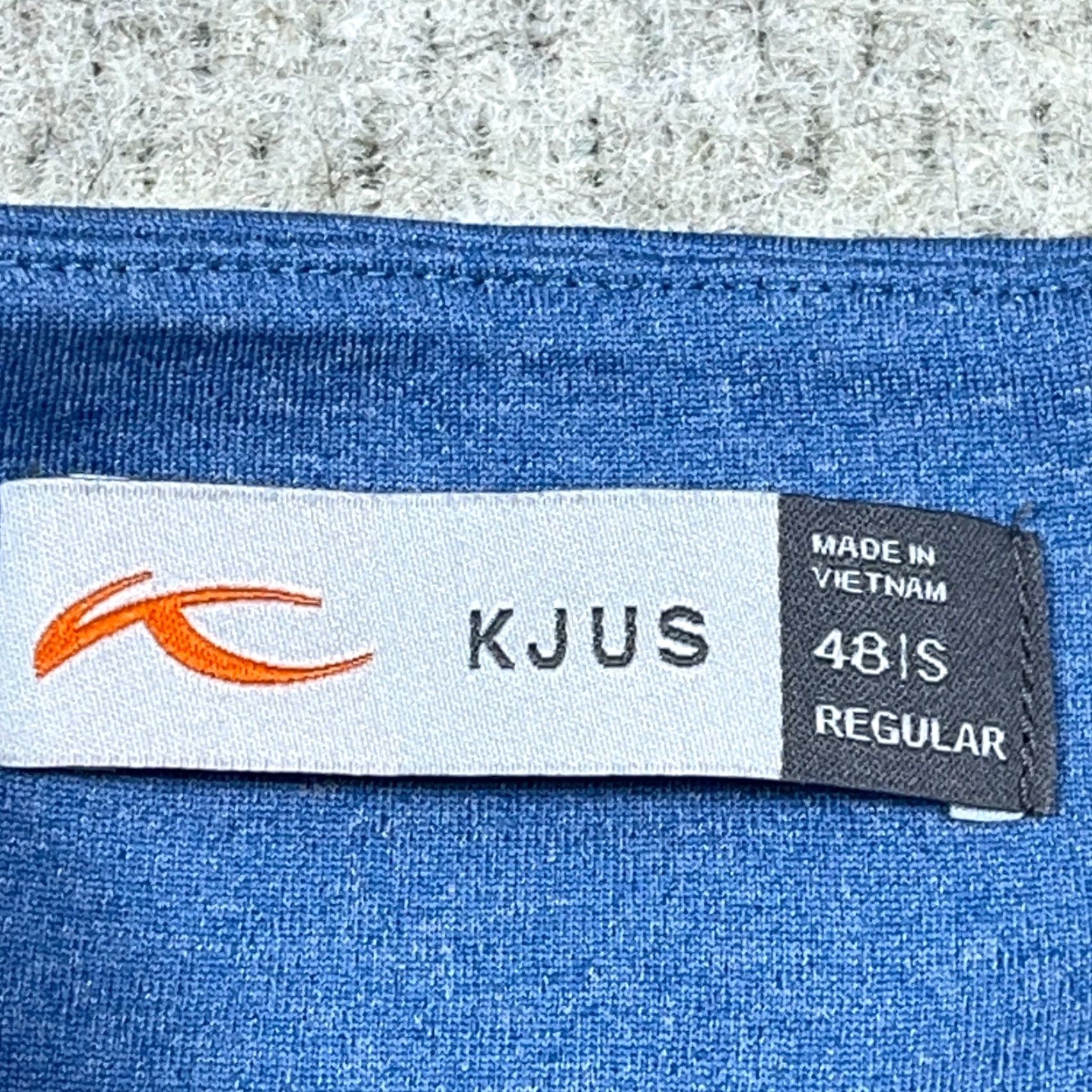 KJUS KJUS Sweater Men S Small Light Blue Pullover 1/4 Zip Performance Golf Casual Logo Knit Size US S / EU 44-46 / 1 - 3 Thumbnail