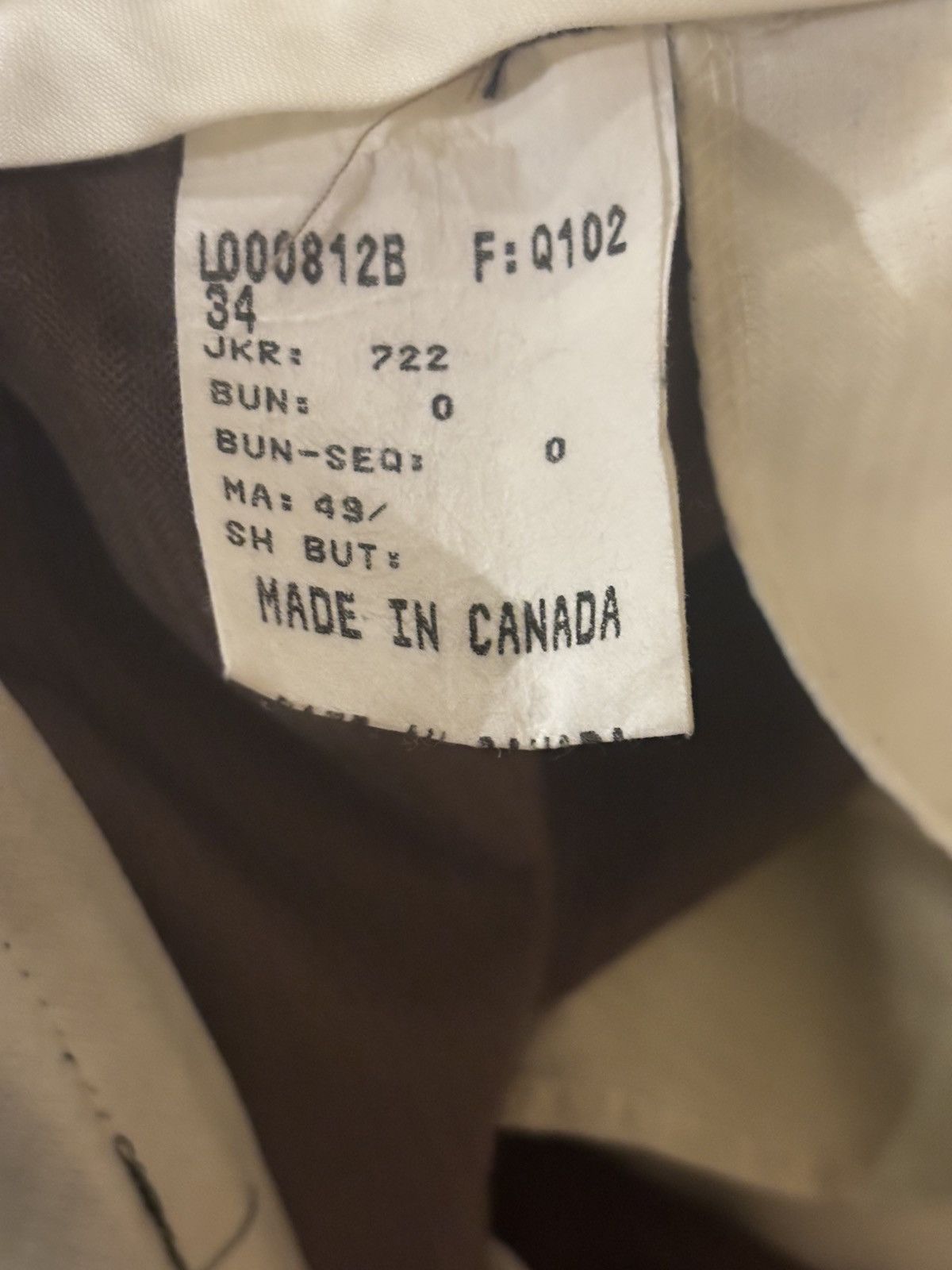 Bachrach Men’s rich brown winter Pants.mp1127 Size US 34 / EU 50 - 9 Thumbnail