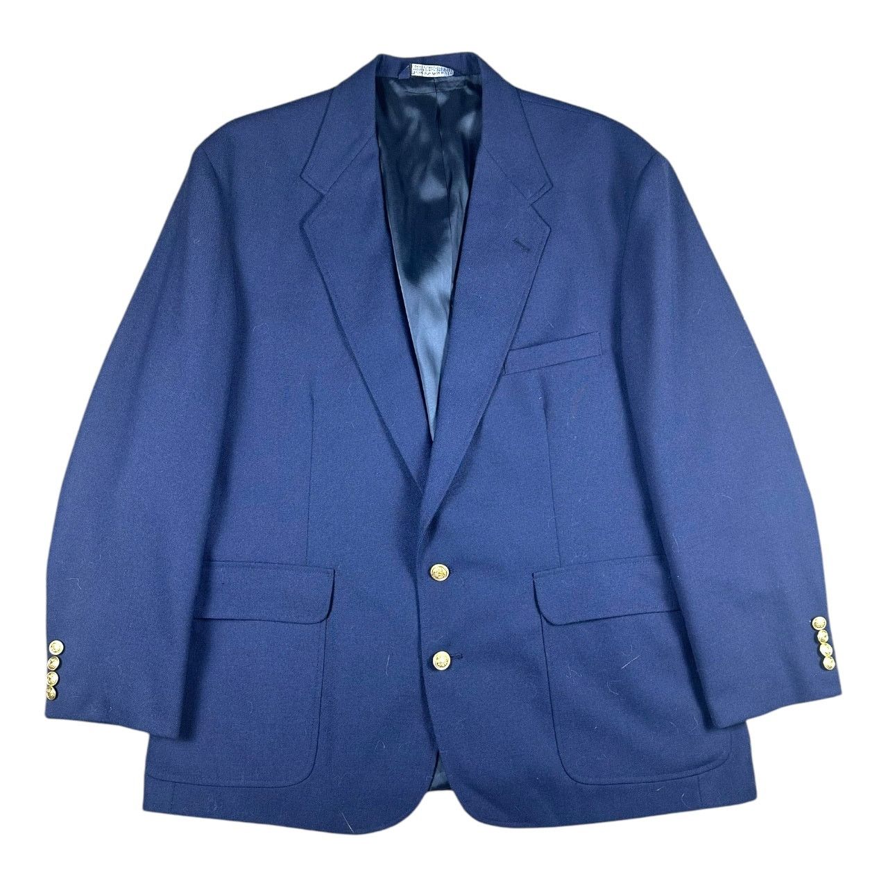 Lands' End Lands’ End Men’s Blazer Sport Coat Navy Blue 48R Classic Fit Size 48R - 1 Thumbnail