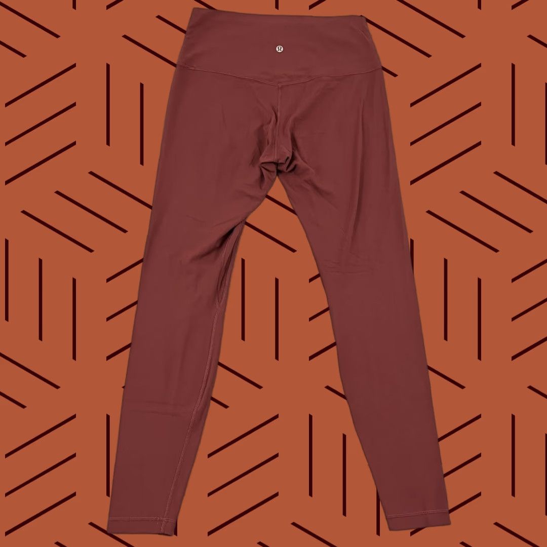 Lululemon Lululemon Align Pants Womens Size 10 28 Mulled Wine Red Active Fitness Yoga Size 32" / US 10 / IT 46 - 1 Thumbnail