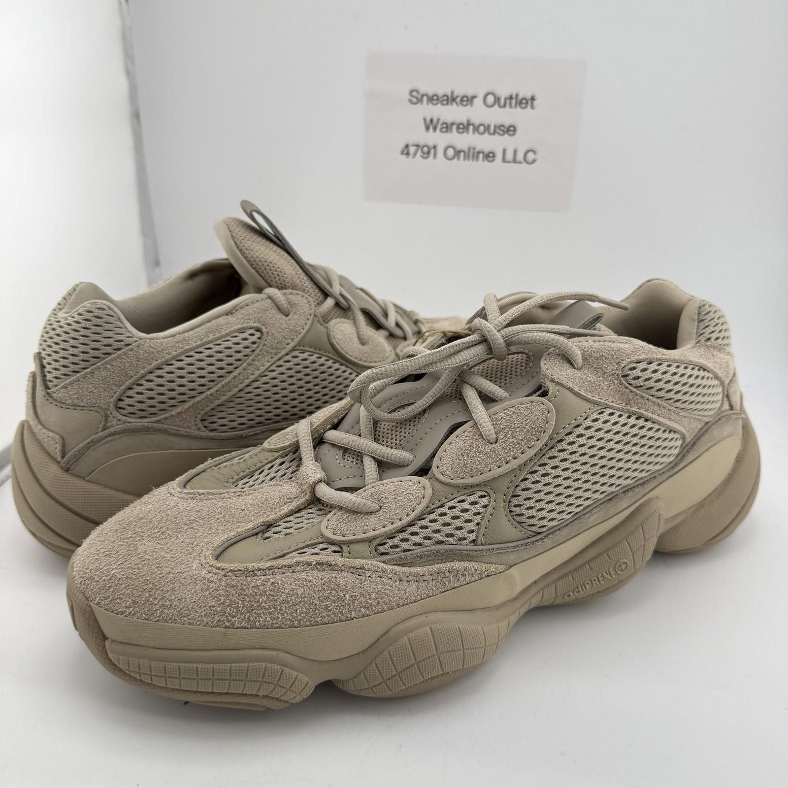 Adidas og Adidas Yeezy 500 Light Taupe US 13 New GX3605 Size US 13 / EU 46 - 1 Thumbnail