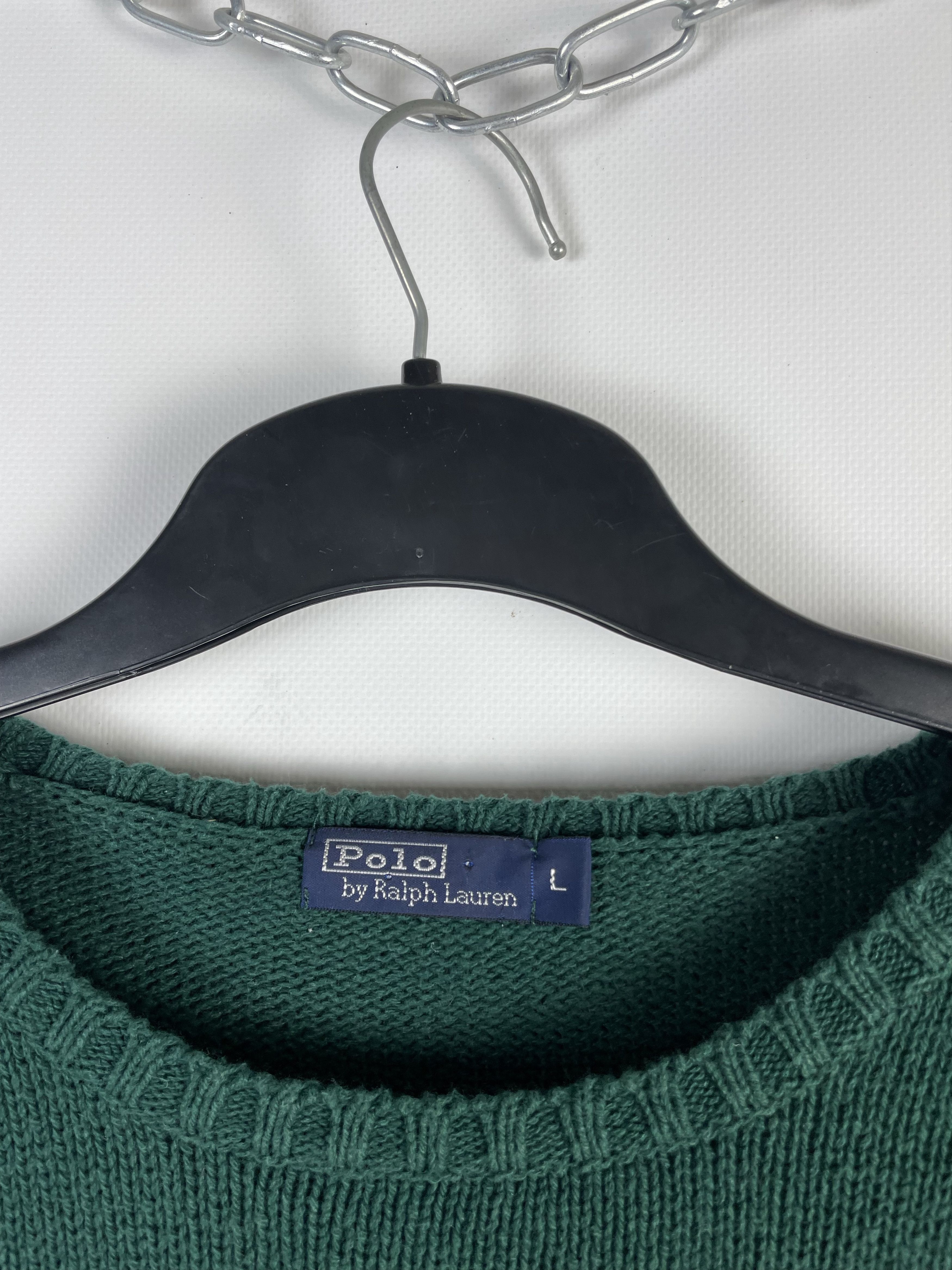 Polo Ralph Lauren × Vintage Vintage Polo Ralph Lauren Knit Sweater Size US L / EU 52-54 / 3 - 5 Thumbnail