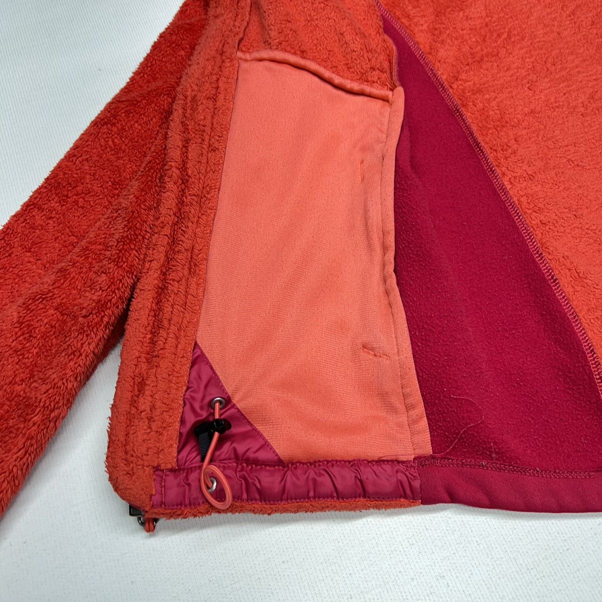 The North Face The North Face Jacket Fleece Red Zip Pocket Fuzzy Active Size XS / US 0-2 / IT 36-38 - 9 Thumbnail