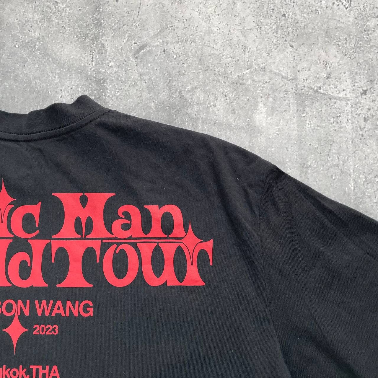 Band Tees Magic Man World Tour Jackson Wang 2022/ 2023 T Shirt Black Size US XL / EU 56 / 4 - 24 Thumbnail