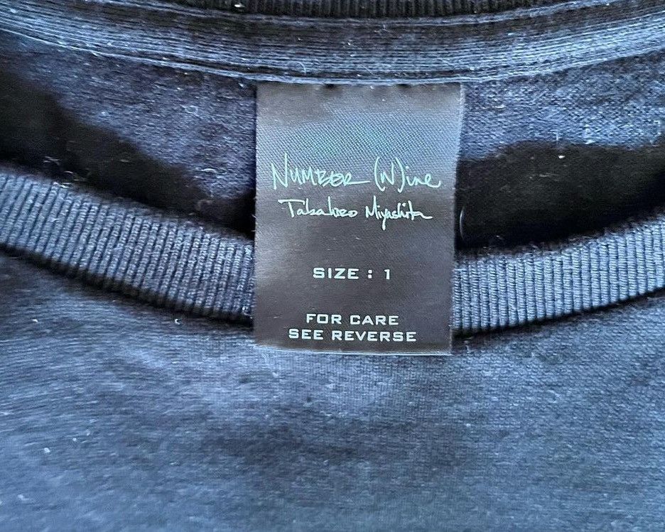 Number (N)ine Number Nine Touch Me I’m Sick Size US S / EU 44-46 / 1 - 2 Thumbnail