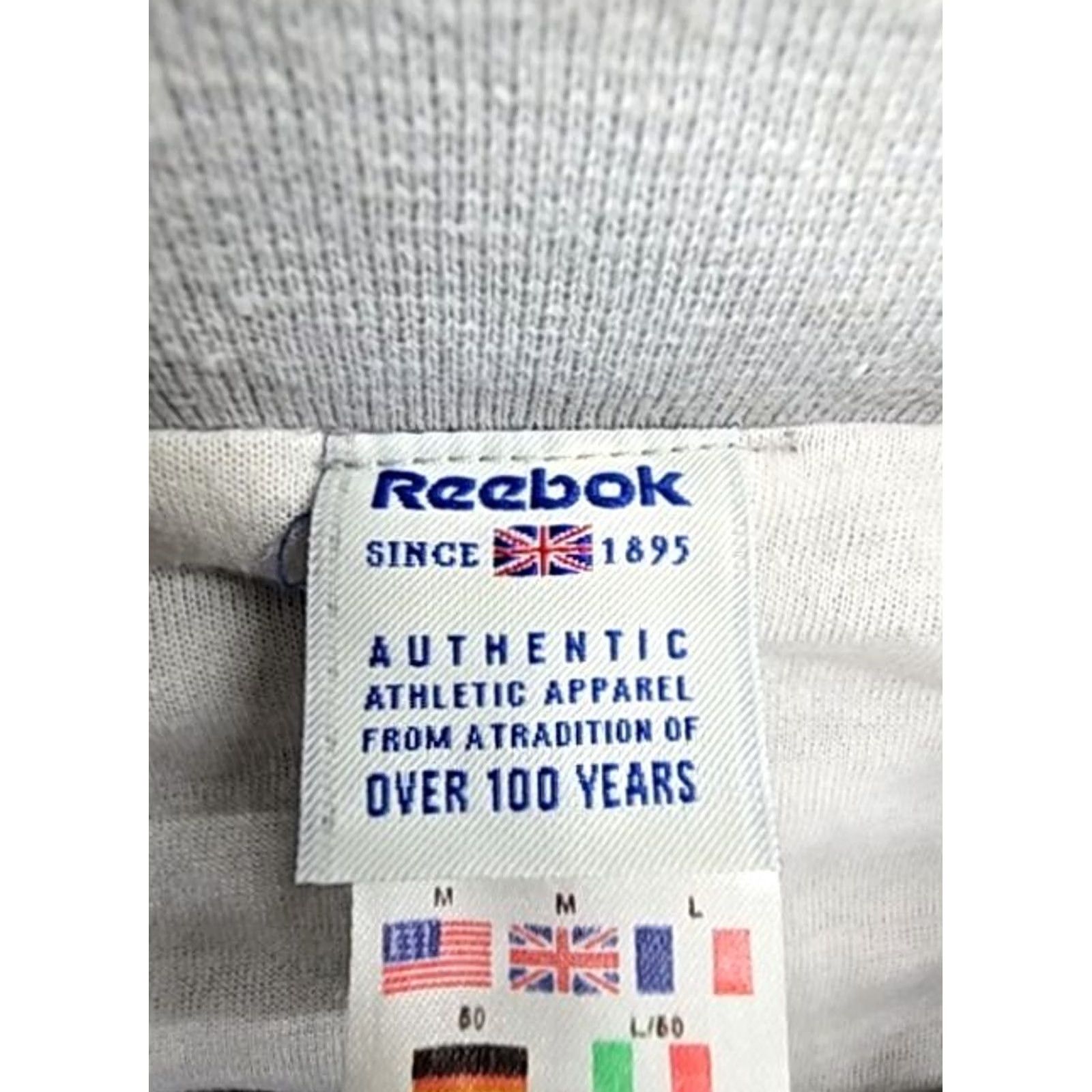Reebok Reebok Men's Grey Track Jacket M Full Zip Union Jack Size US M / EU 48-50 / 2 - 3 Thumbnail