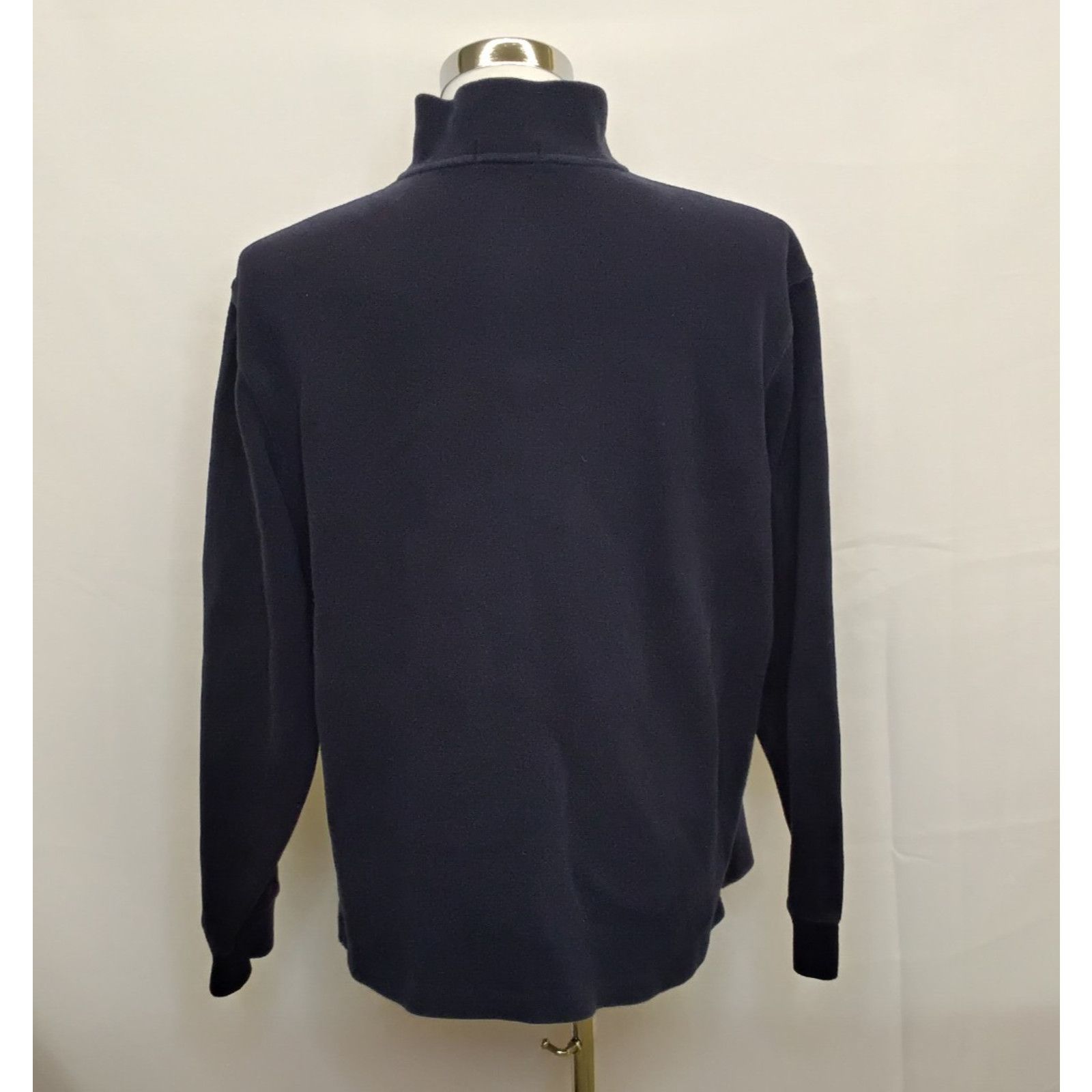 Polo Ralph Lauren Polo Ralph Lauren 1/4 Zip Sweater Men's XL Navy Blue Vintage Size US XL / EU 56 / 4 - 3 Thumbnail