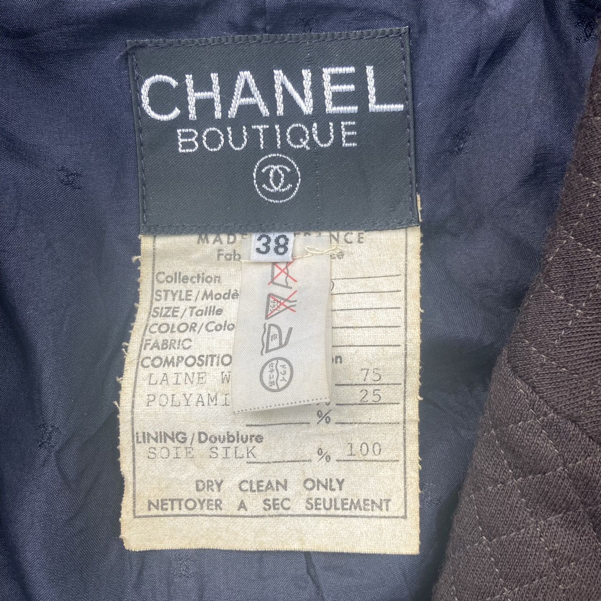 Chanel CHANEL BOUTIQUE WOOL JACKET Size XS / US 0-2 / IT 36-38 - 8 Thumbnail