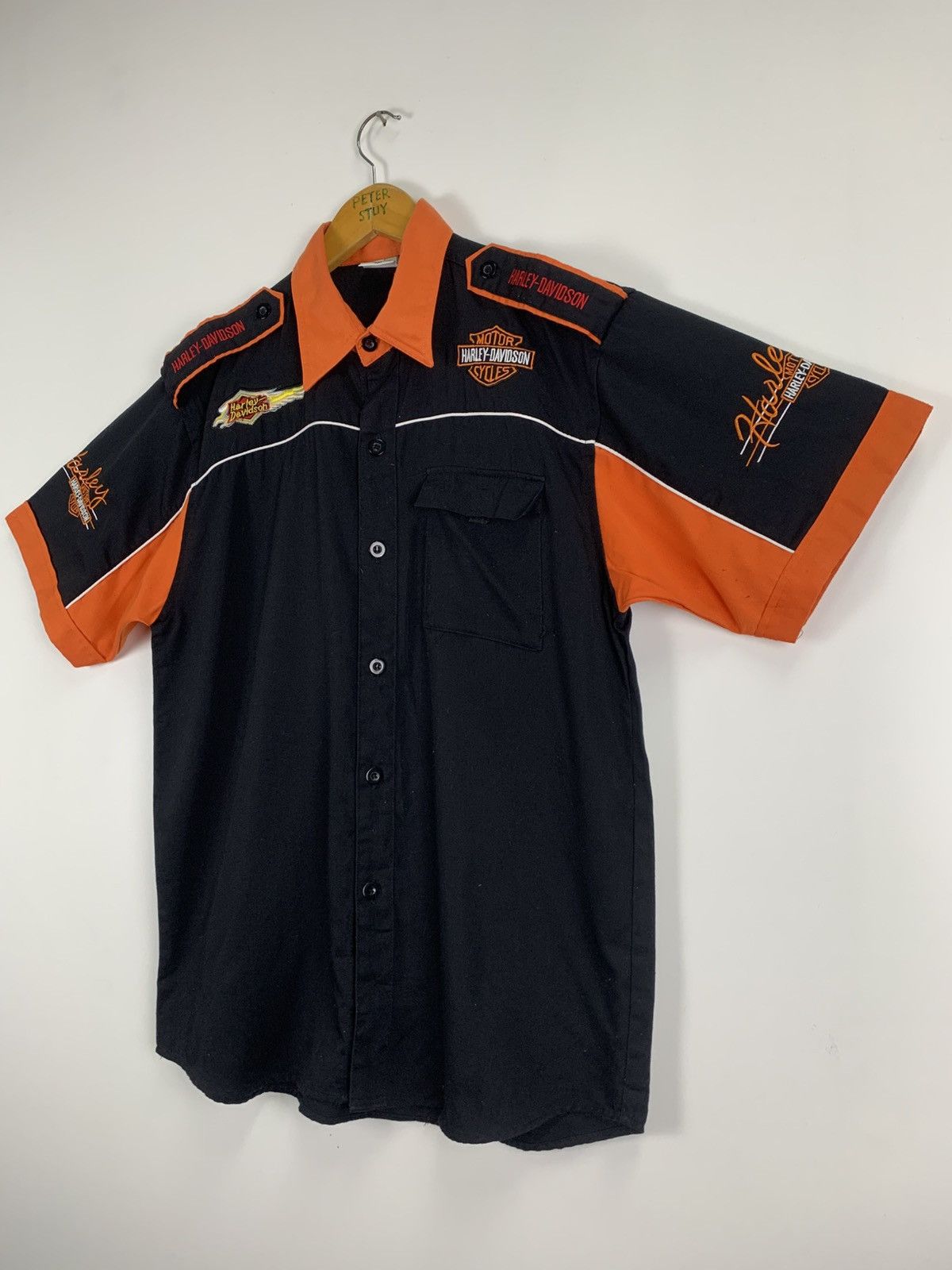 Harley Davidson Harley Davidson Button Ups Shirt Size US L / EU 52-54 / 3 - 5 Thumbnail