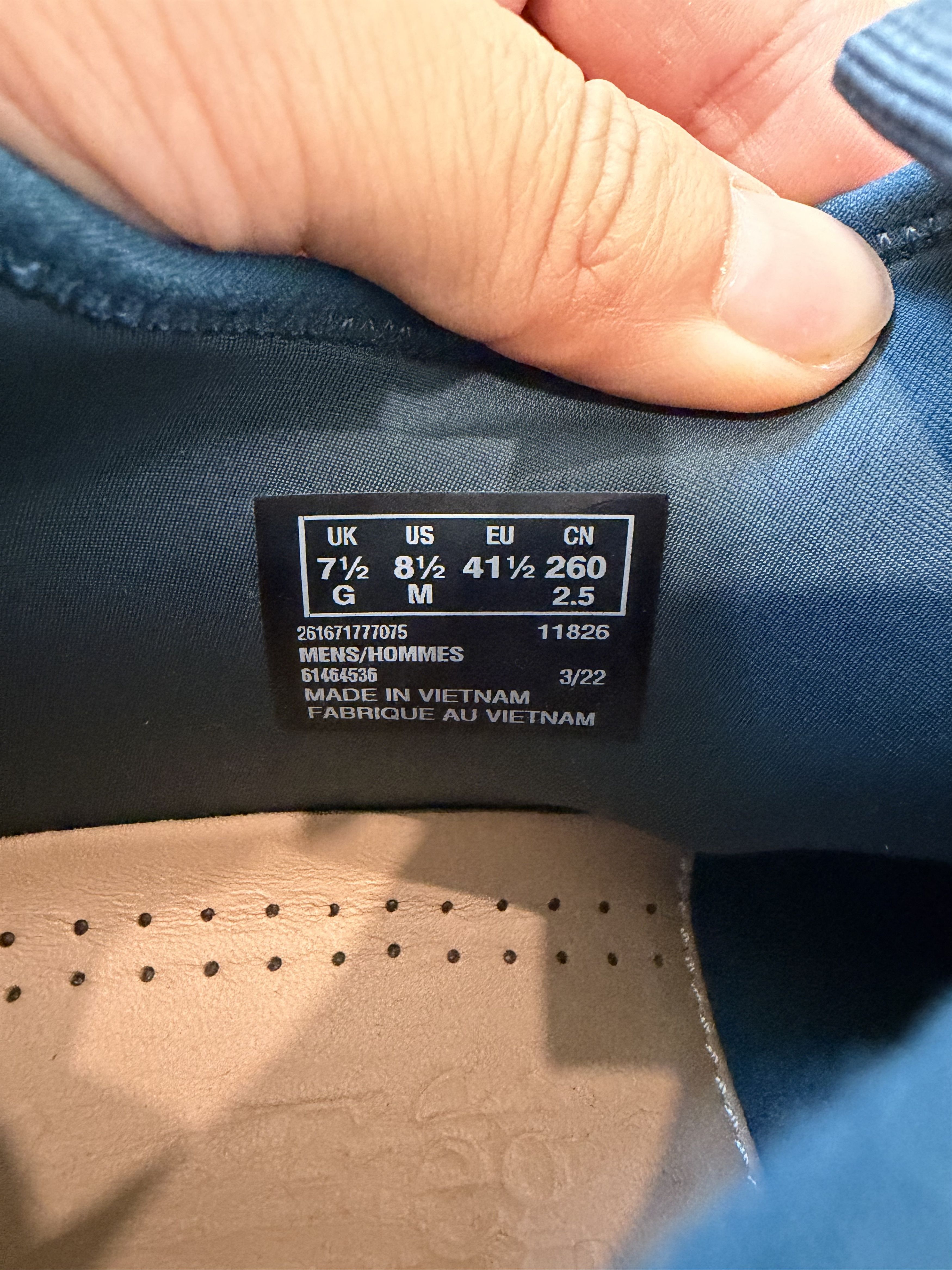 Clarks × Kith Ronnie Fieg for Clarks Breacon Blue Combi Size US 8.5 Size US 8.5 / EU 41-42 - 5 Thumbnail