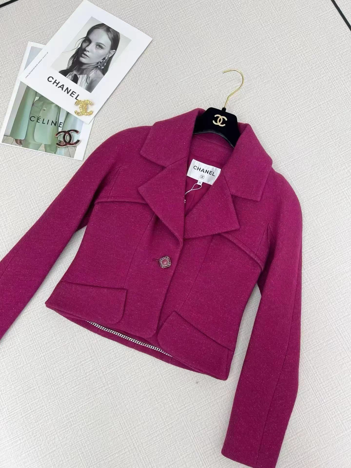 Chanel Chanel like new short jacket women's 34 Size XS / US 0-2 / IT 36-38 - 2 Thumbnail
