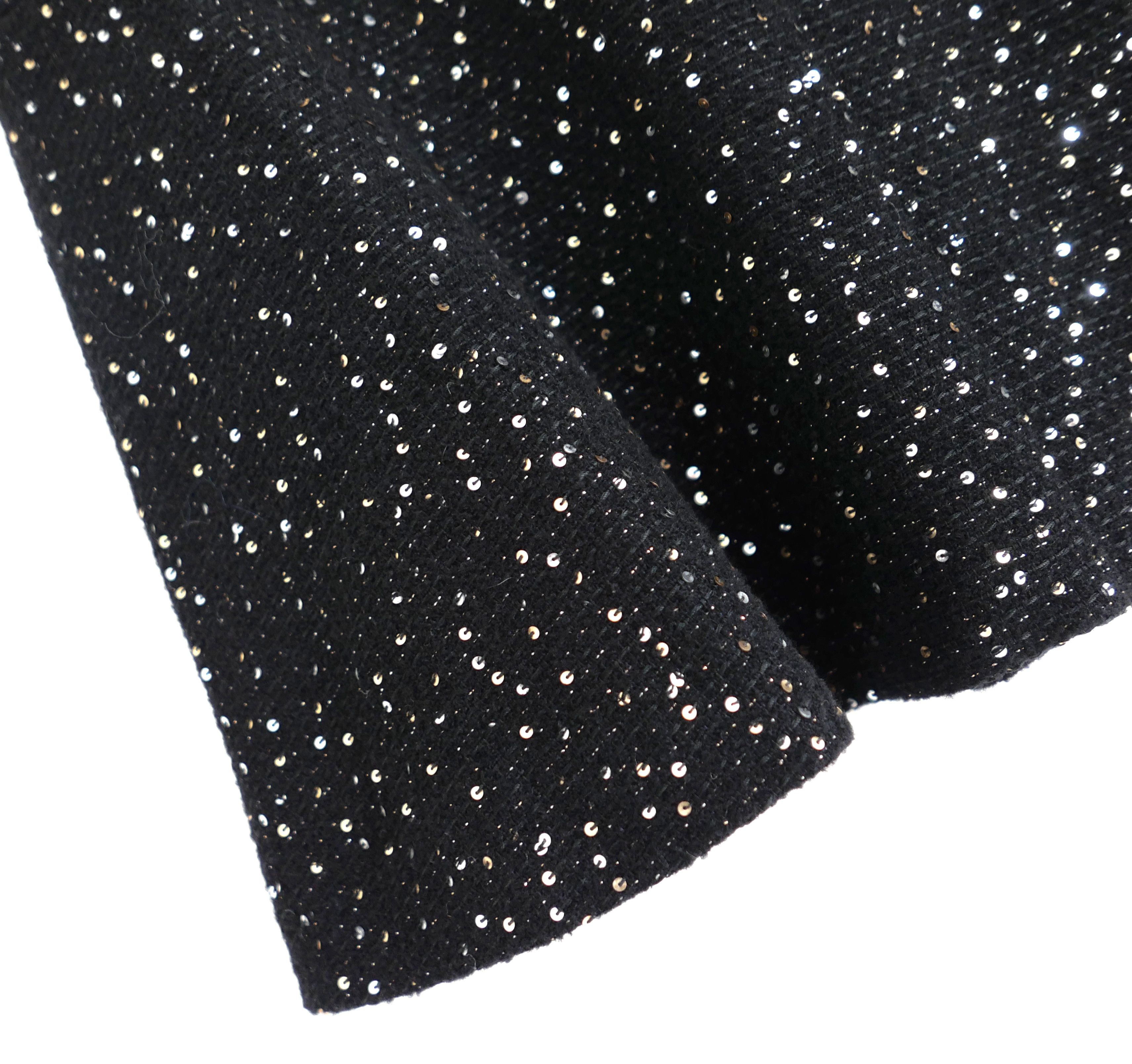 Chanel Chanel Fall 2002 Sequin Tweed Flared Mini Skirt Size 27" / US 4 / IT 40 - 3 Thumbnail