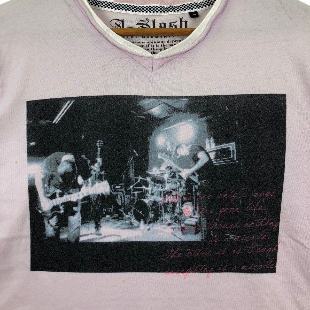 Band Tees Photoprint Band By Sa-Slash Long Sleeve Women Size M / US 6-8 / IT 42-44 - 3 Thumbnail