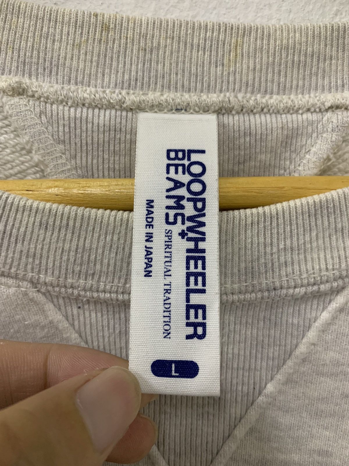 Beams Plus × Loopwheeler Beams x Loopwheeler Sweatshirt Size US M / EU 48-50 / 2 - 8 Thumbnail