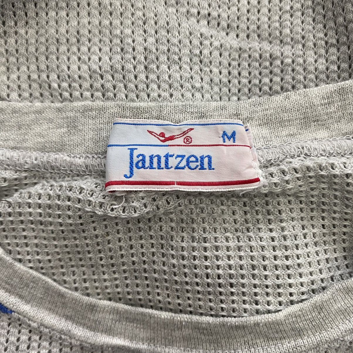 Jantzen JANTZEN USA Brand Logo Print Grey Short Sleeve Sweater Size US M / EU 48-50 / 2 - 5 Thumbnail