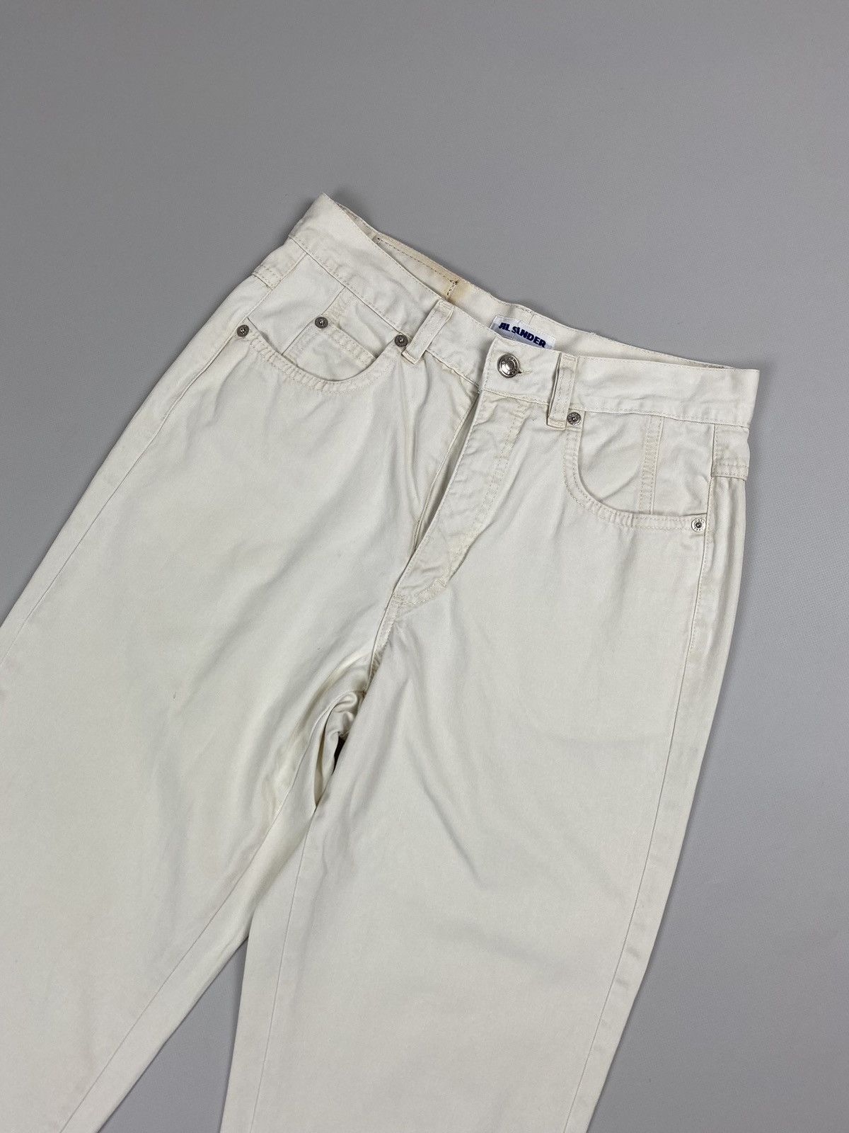 Jil Sander Jil Sander vintage ladies high rise jeans pants size 38 Size 26" / US 2 / IT 38 - 4 Thumbnail