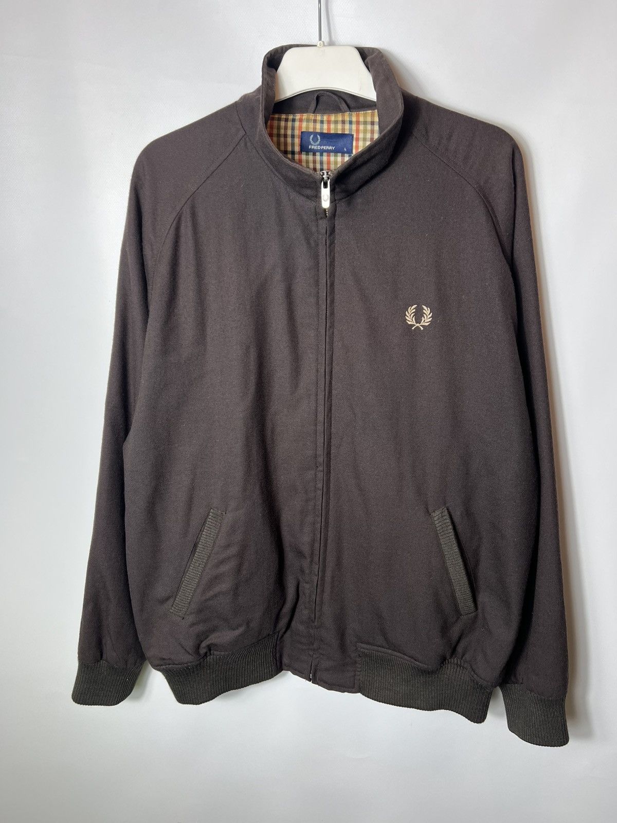 Fred Perry Vintage streetwear y2k designer Fred Perry Wool Bomber Jaket Size US L / EU 52-54 / 3 - 1 Thumbnail