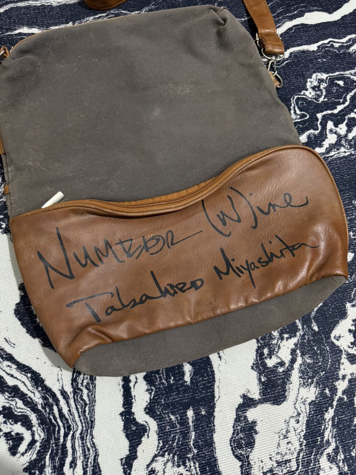 Takahiromiyashita The Soloist. Number (N)ine Takahiro Miyashita Sling Bag / Backpack Size ONE SIZE - 2 Thumbnail