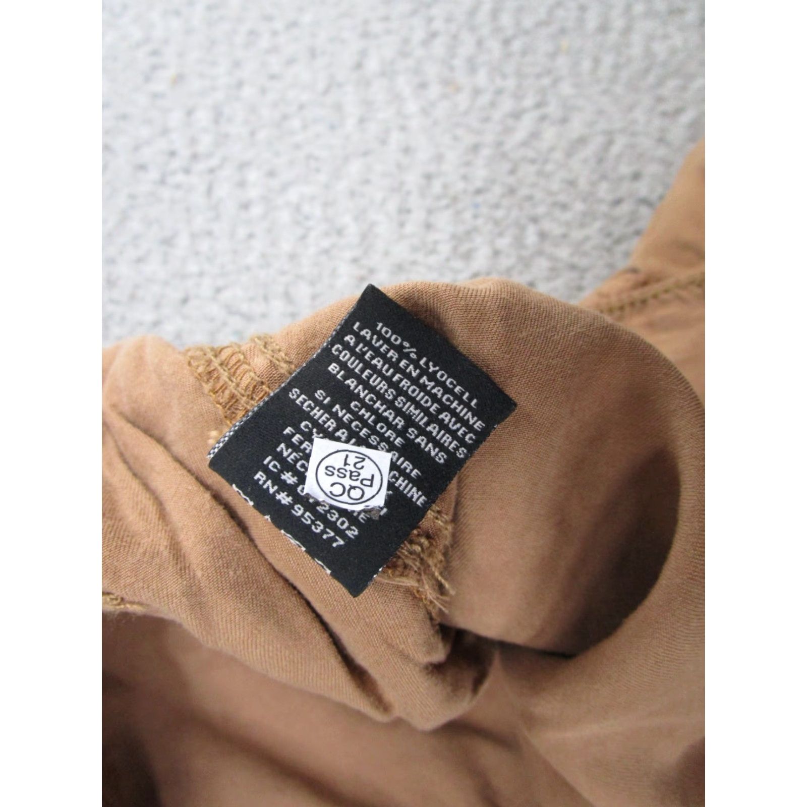 Sanctuary NWT Sanctuary Pants Women Travel Beige Lightweight Lyocell Size L New NWT Lyocell Pants Beige Sanctuary Women Travel Lightweight Size 36" / US 14 / IT 50 - 5 Thumbnail