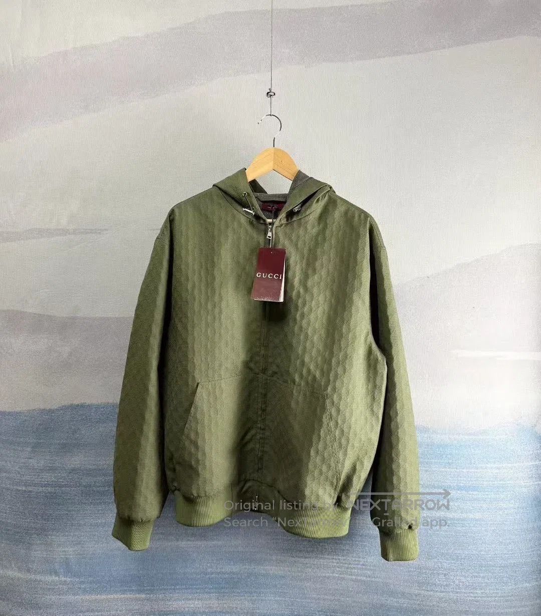 Gucci gucci green quilted zip-up jacket. Size US L / EU 52-54 / 3 - 1 Thumbnail