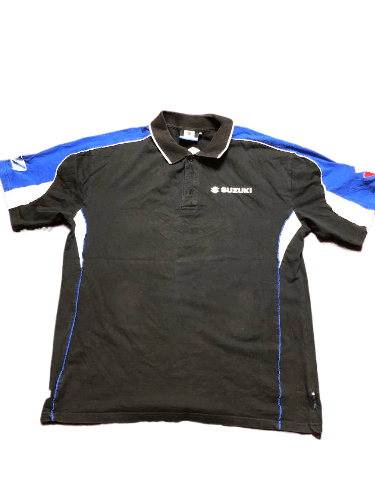 Vintage Vintage Suzuki Y2K Logo 100% Cotton Polo Size XXL Size US XXL / EU 58 / 5 - 1 Thumbnail