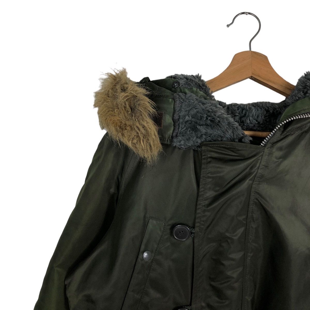 Alpha Industries 🔥Parka Jacket Alpha Industries Mink Fur Hoodie Size US S / EU 44-46 / 1 - 6 Thumbnail