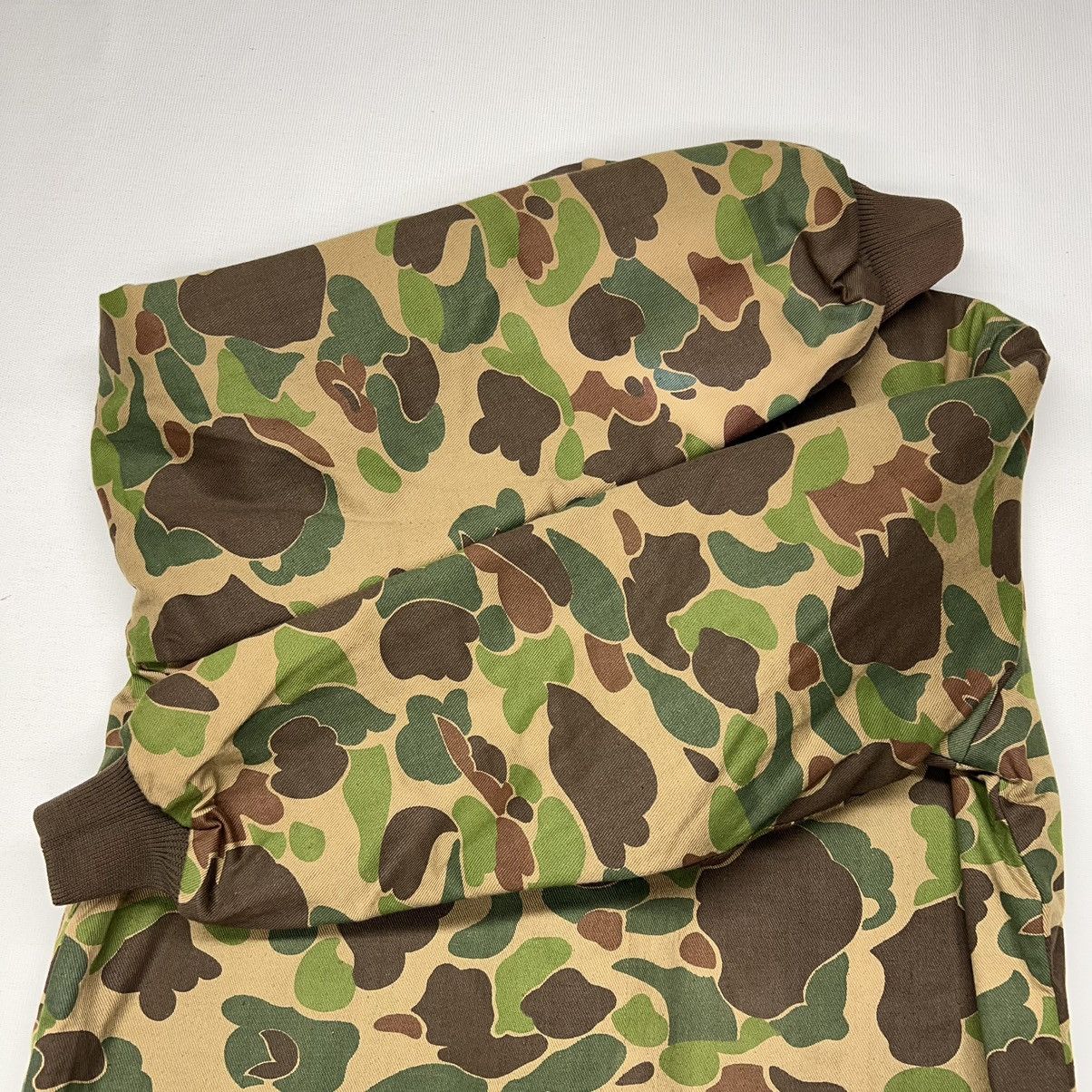 Vintage VTG Ranger Jacket Duck Camo Orange Lined Quilted Canvas 90s Size US M / EU 48-50 / 2 - 18 Thumbnail