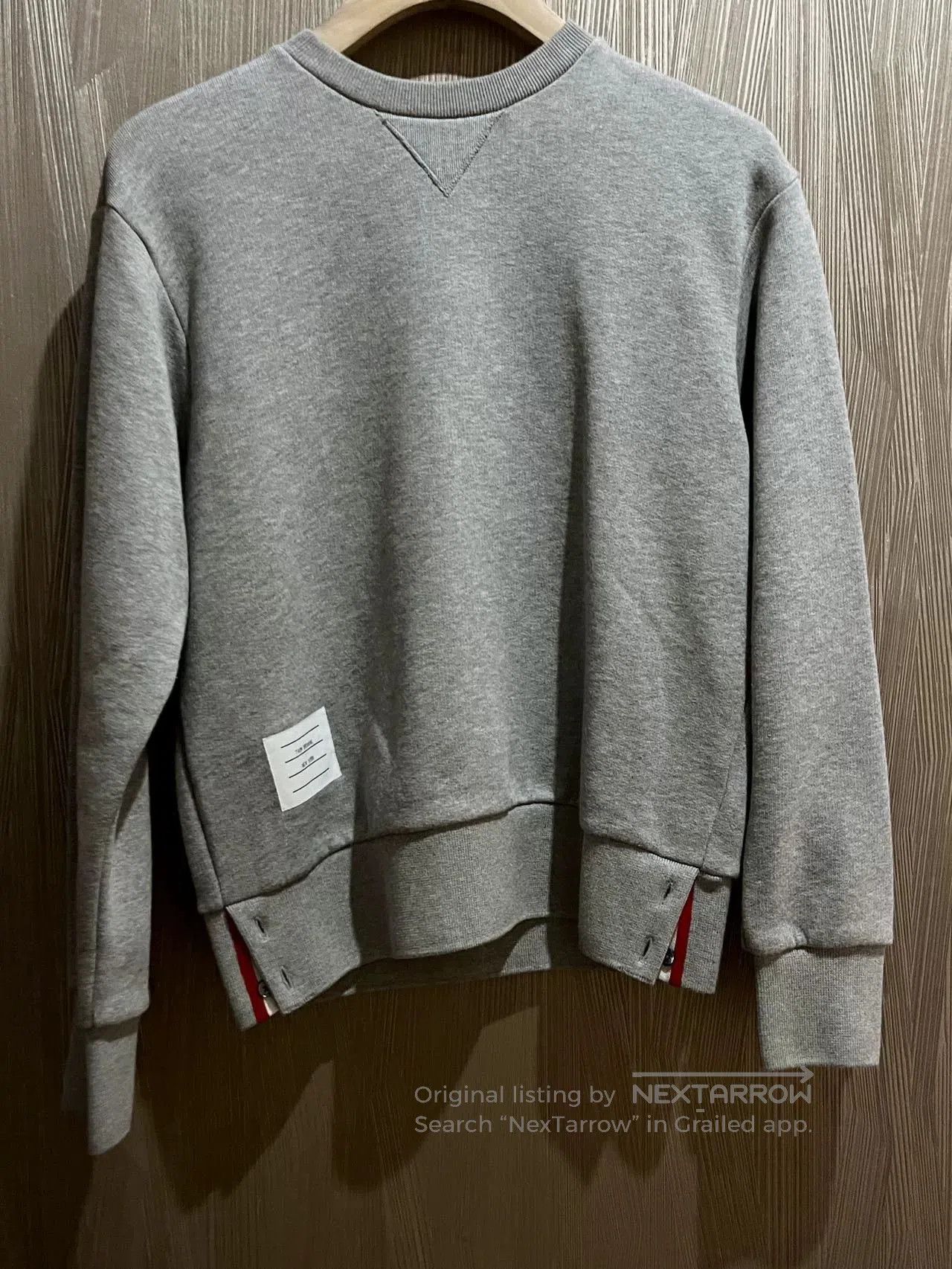 Thom Browne Thom Browne Classic Sweatshirt with Stripes. Size US XXS / EU 40 - 2 Thumbnail