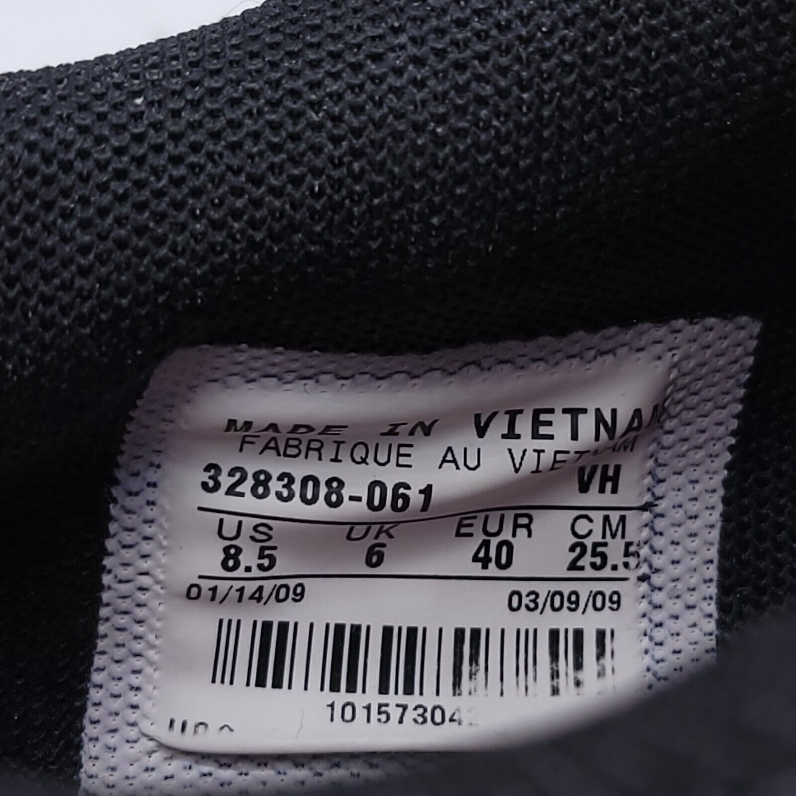 Nike Nike Complete Running Shoe Womens Size 8.5 328308-061 Black Size US 8.5 / IT 38.5 - 9 Thumbnail
